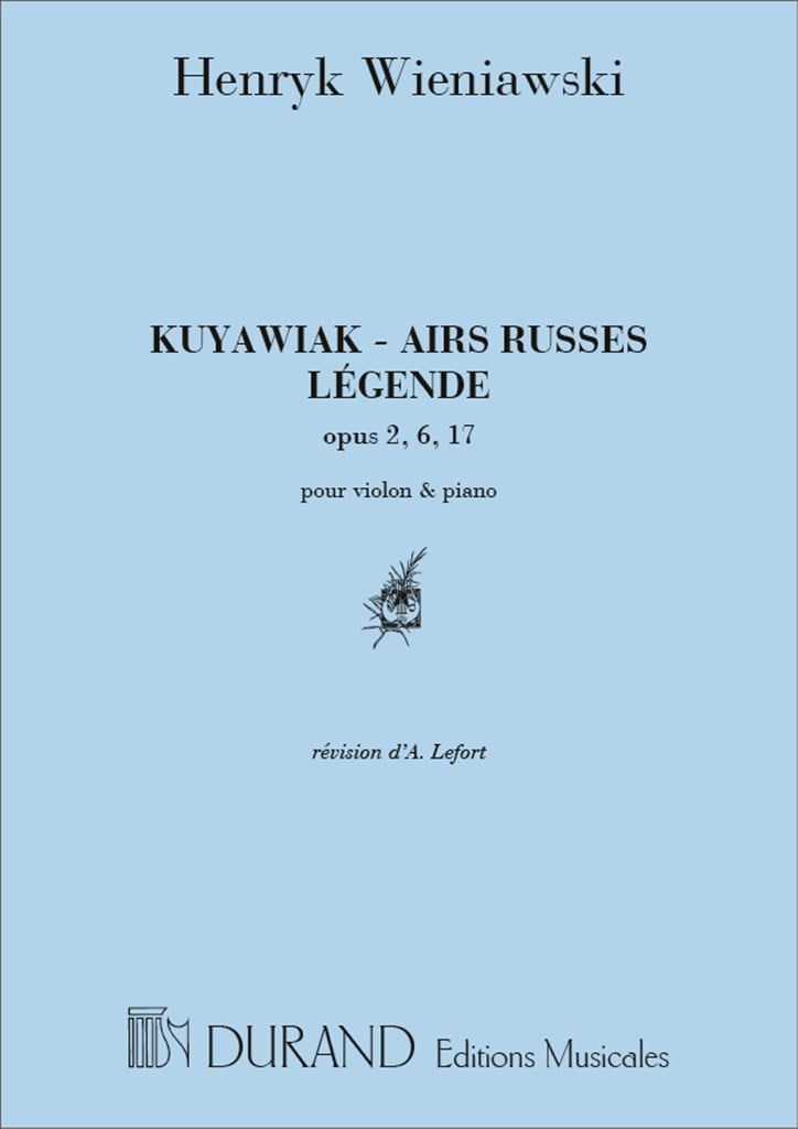 Kuyawiak - Airs Russes - Legende - Op. 2,6,17